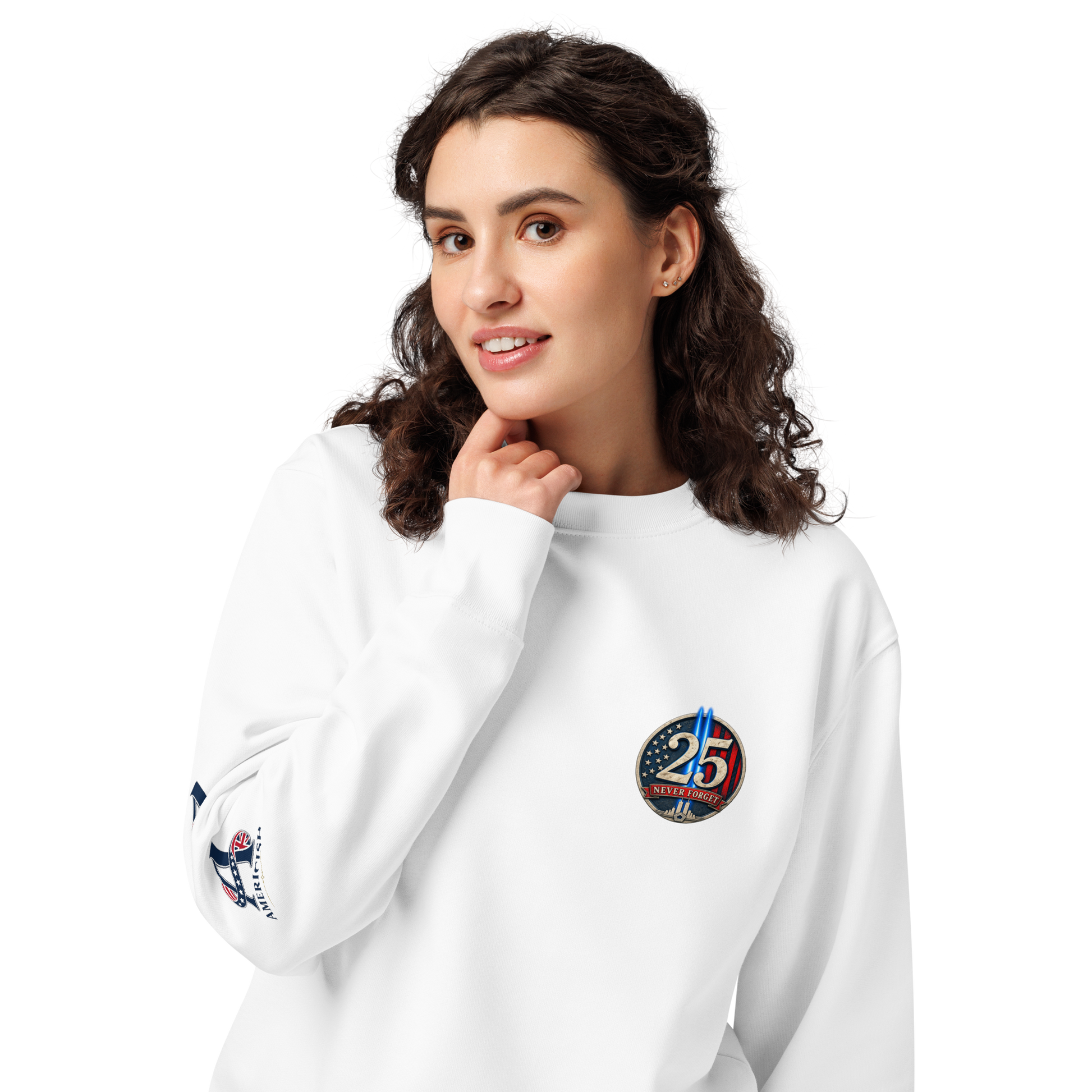 9/11-Pentagon Strong Unisex Organic Lightweight Sweatshirt | Americish