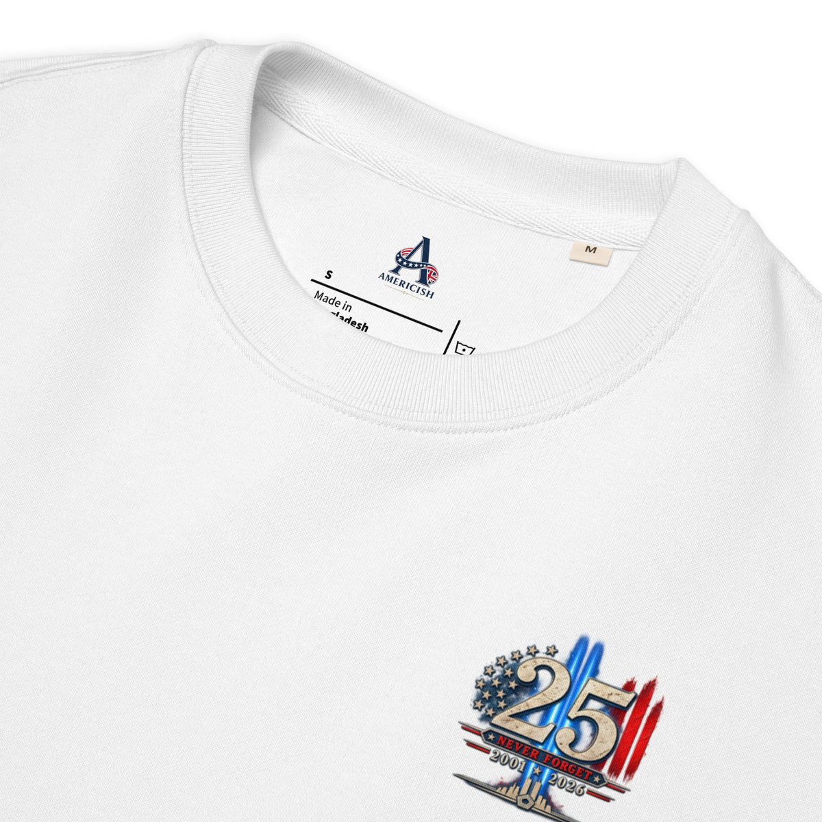 9/11-United We Stand Unisex organic sweatshirt | Americish