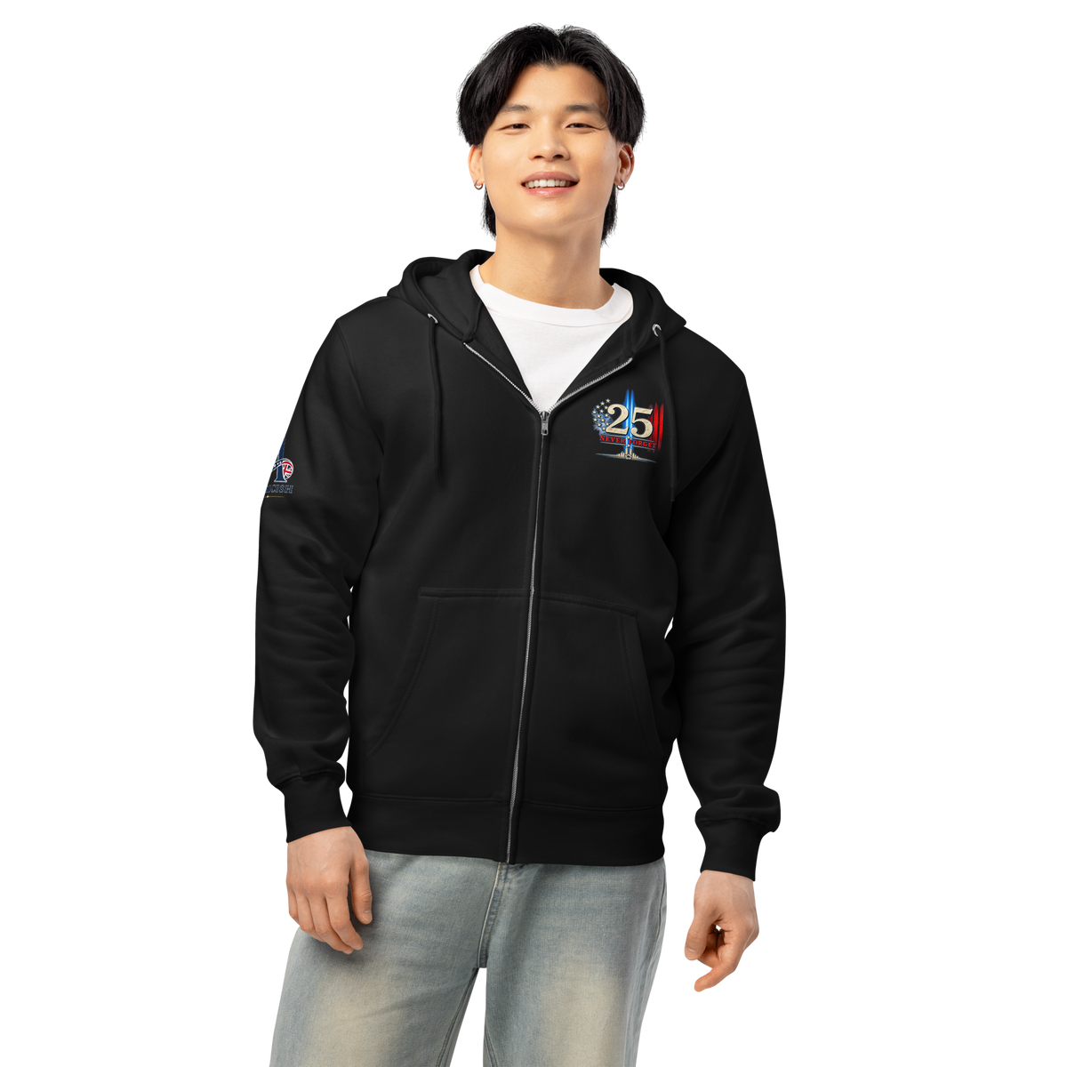 9/11-Flight 93 Patriots Premium full zip hoodie | Americish
