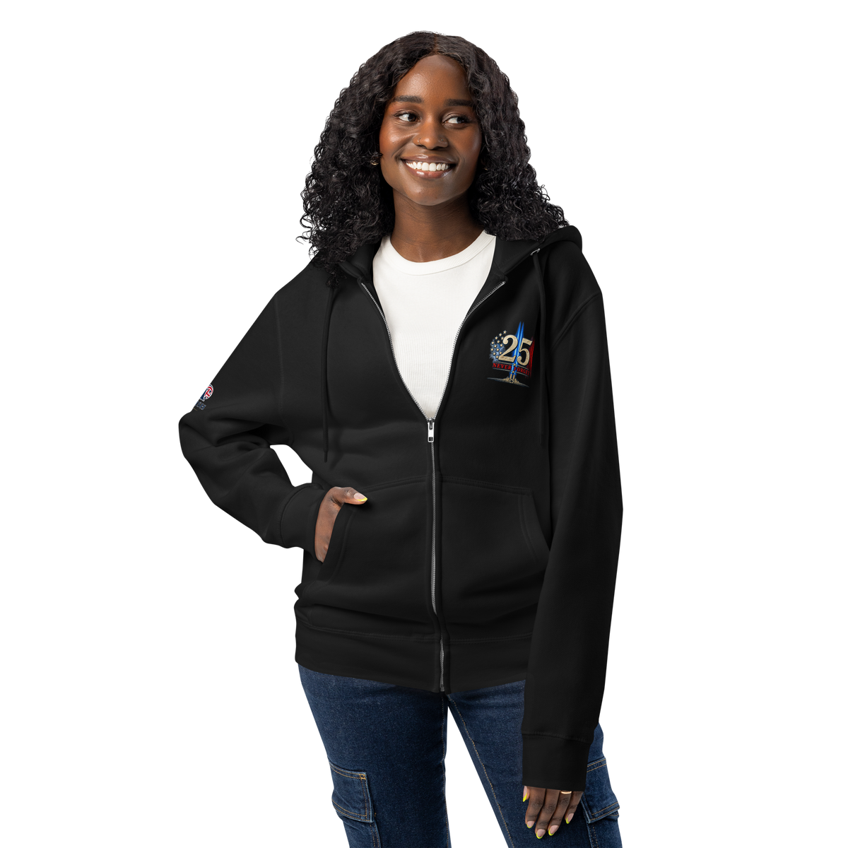 9/11-Flight 93 Patriots Premium full zip hoodie | Americish