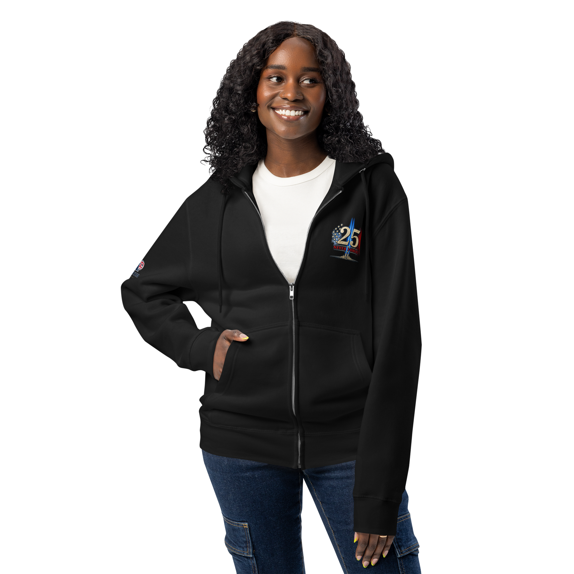 9/11-Flight 93 Patriots Premium full zip hoodie | Americish