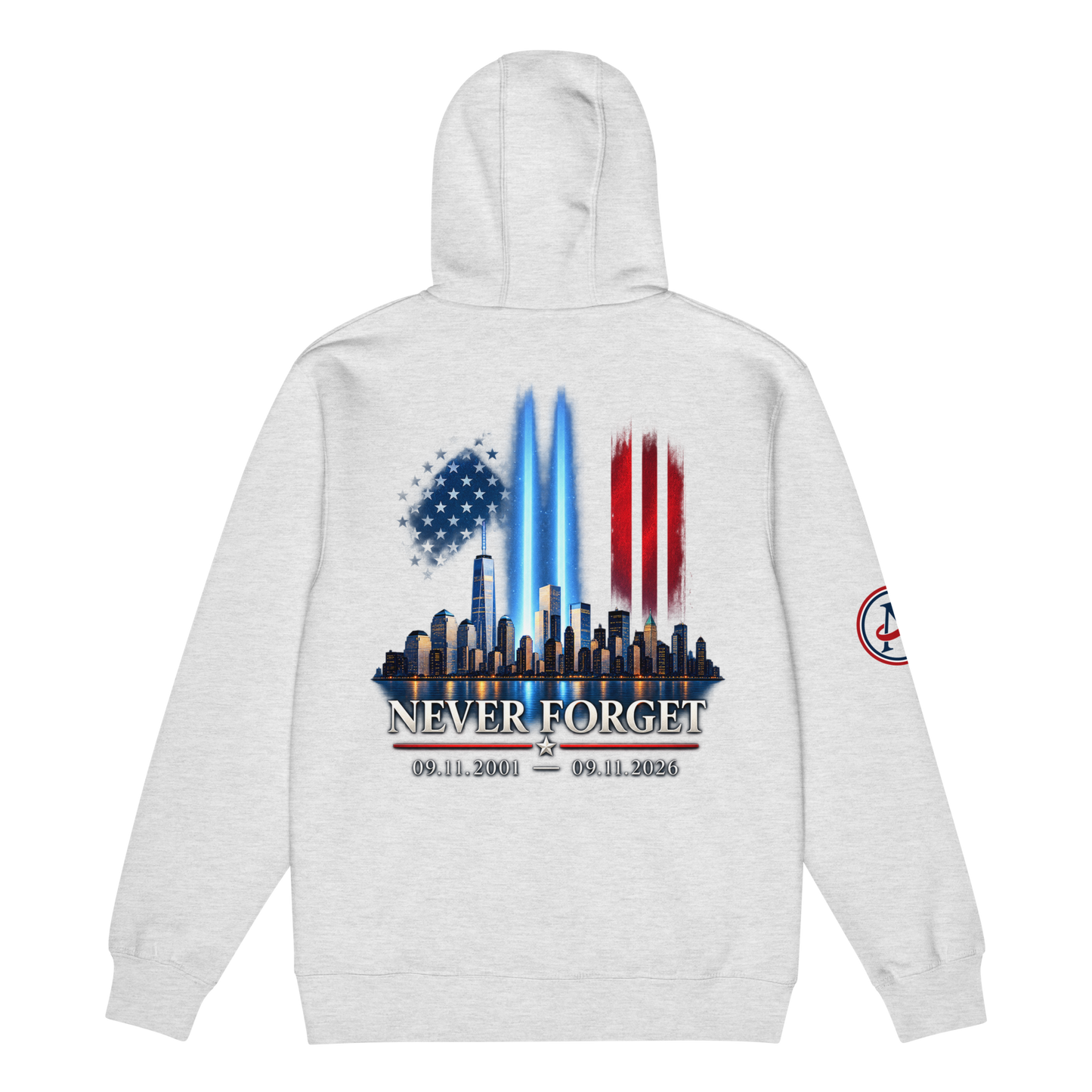 9/11 Never Forget Premium full zip hoodie | Americish