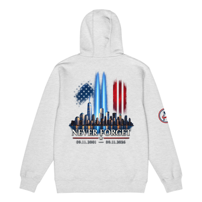 9/11 Never Forget Premium full zip hoodie | Americish