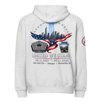 9/11 United We Stand Premium full zip hoodie | Americish