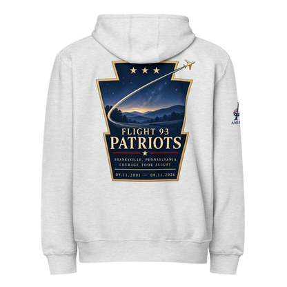9/11-Flight 93 Patriots Premium full zip hoodie | Americish