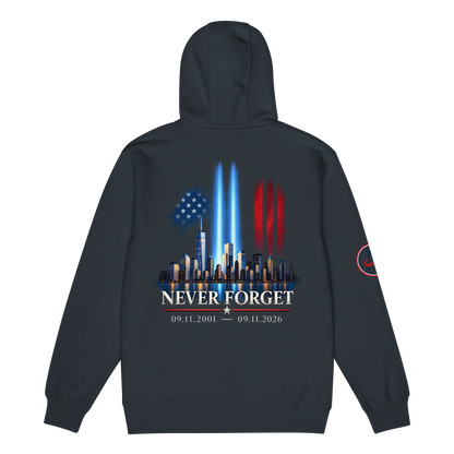 9/11 Never Forget Premium full zip hoodie | Americish