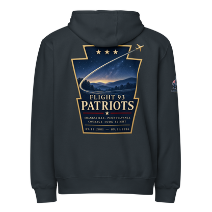 9/11-Flight 93 Patriots Premium full zip hoodie | Americish