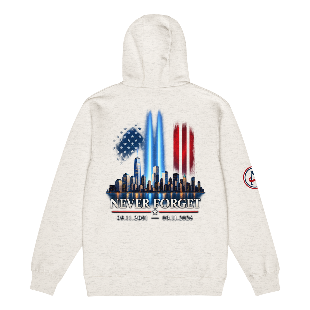 9/11 Never Forget Premium full zip hoodie | Americish