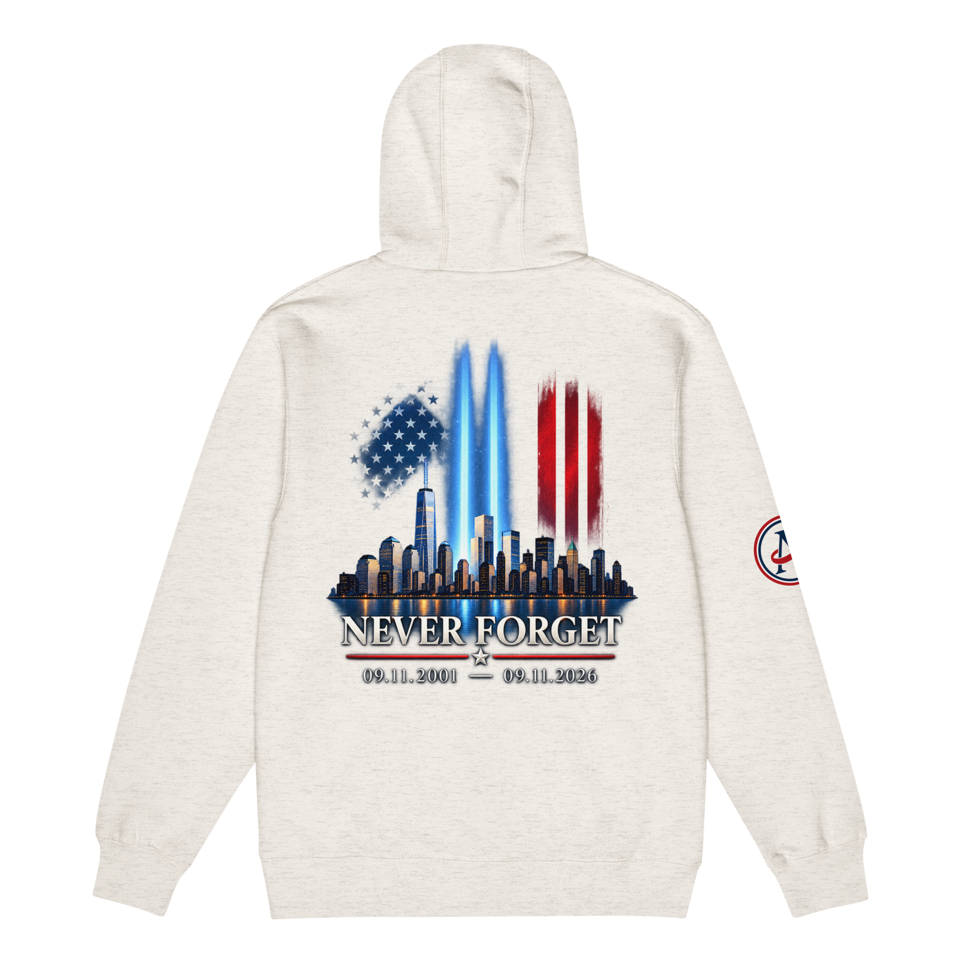9/11 Never Forget Premium full zip hoodie | Americish