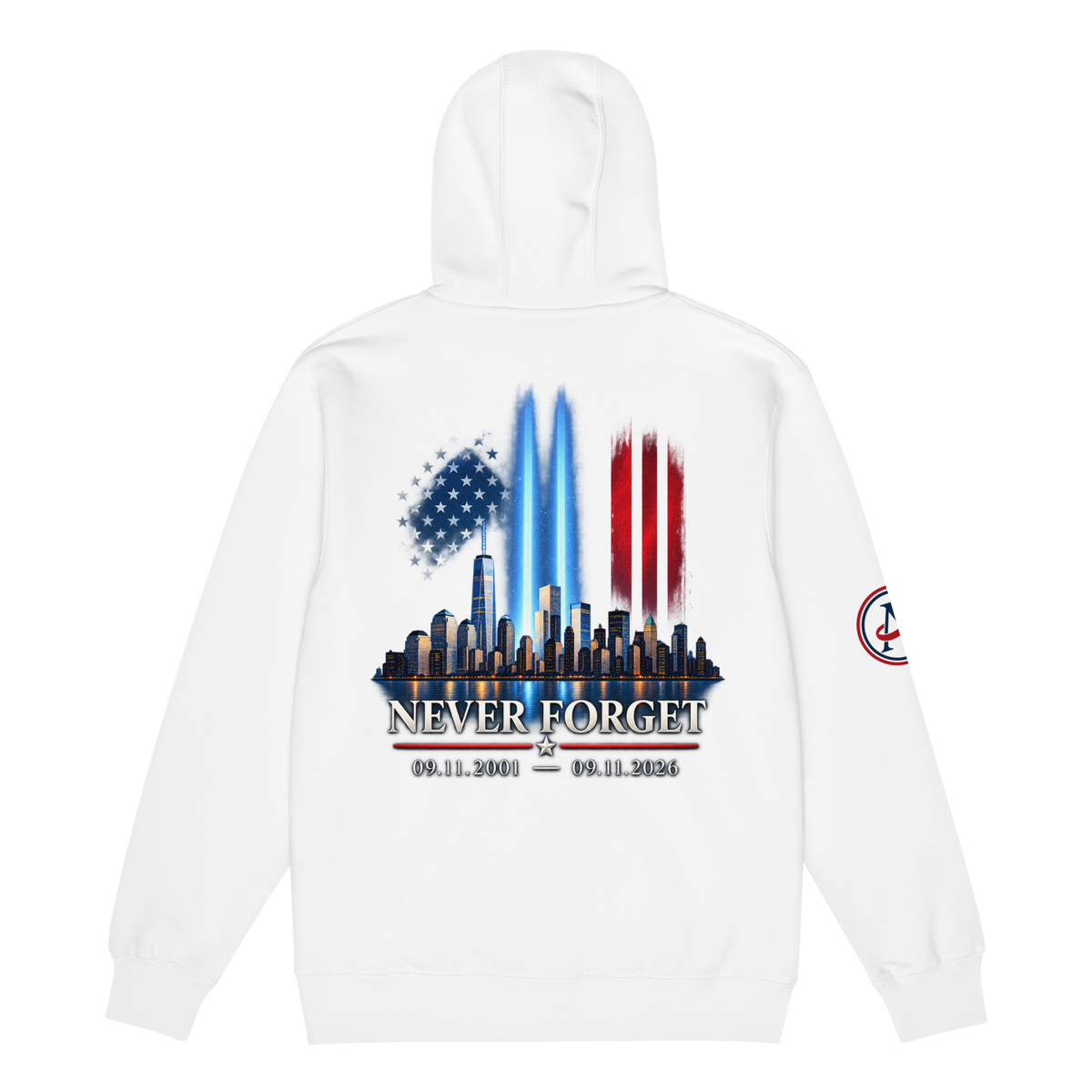 9/11 Never Forget Premium full zip hoodie | Americish