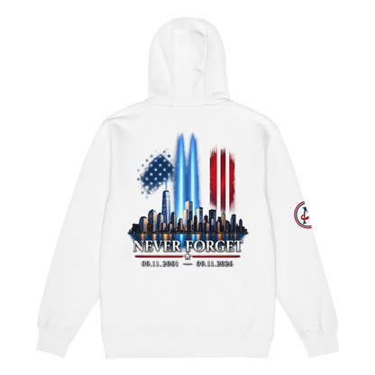9/11 Never Forget Premium full zip hoodie | Americish