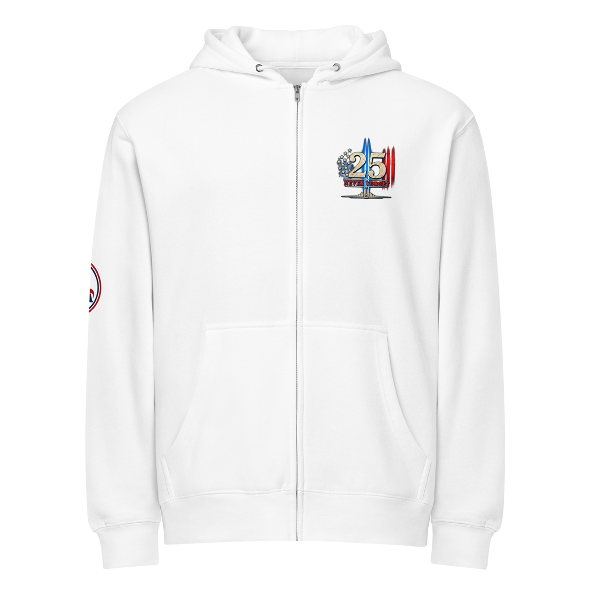 9/11 Never Forget Premium full zip hoodie | Americish