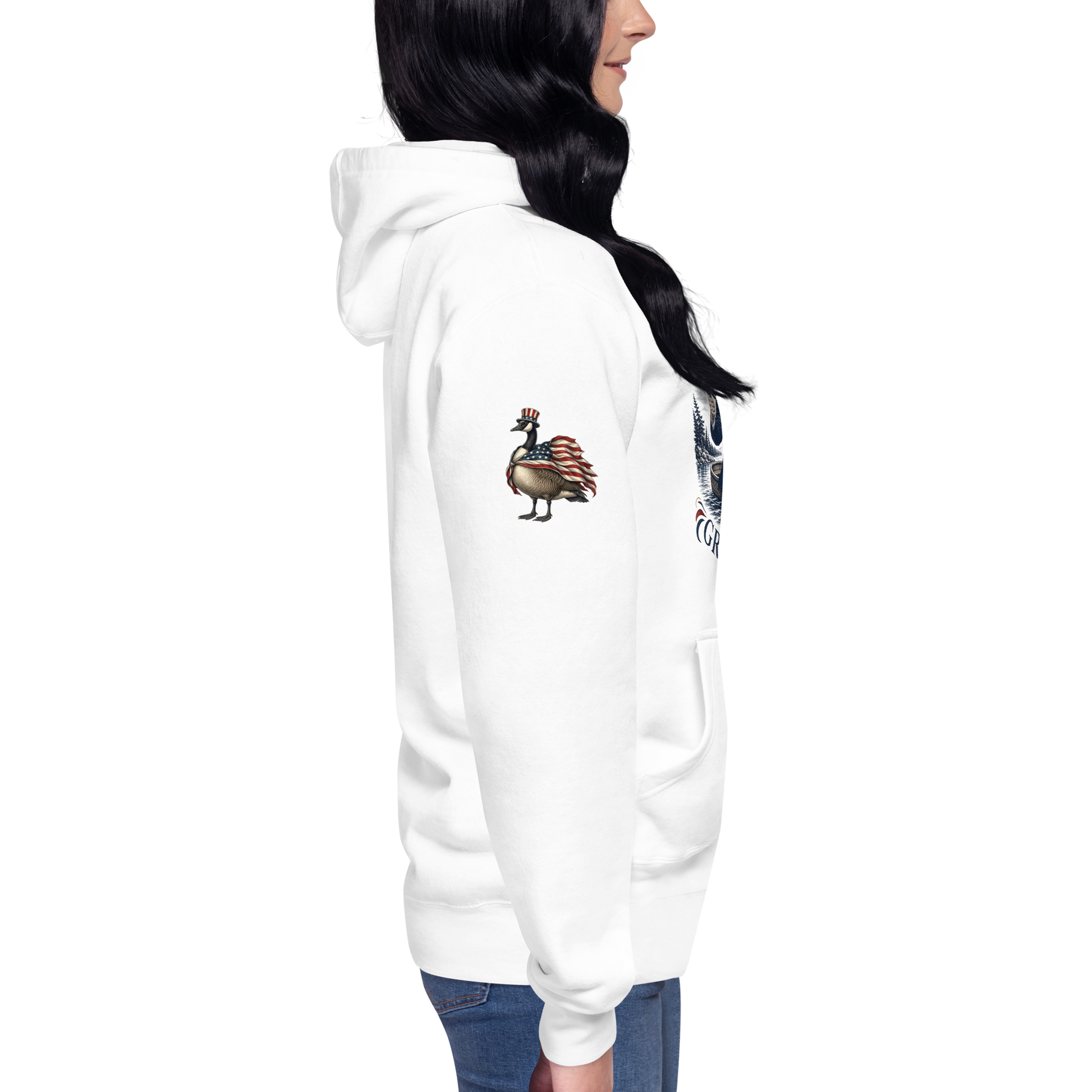 Making Lakes Great Again Trump Boat Unisex Hoodie | Americish
