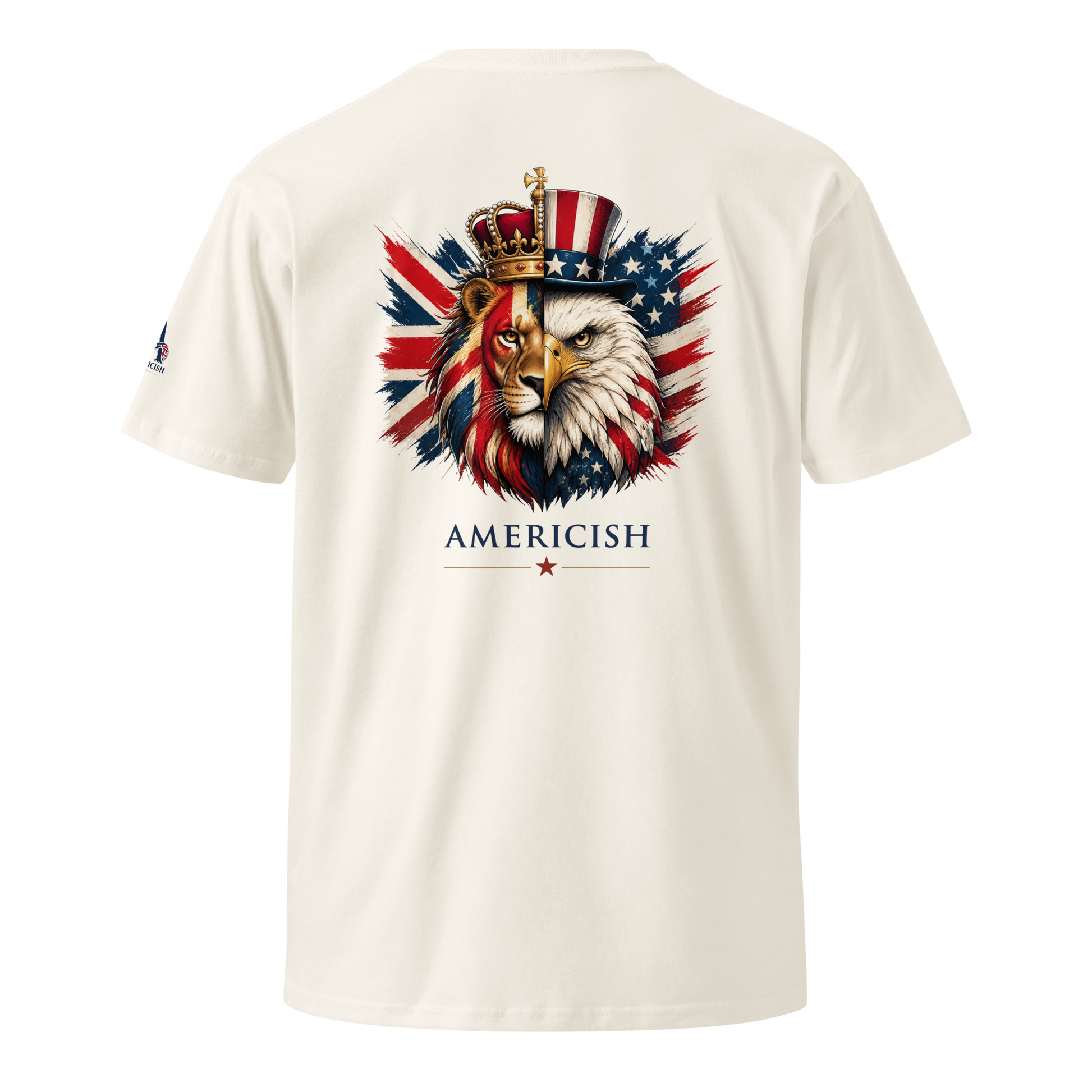 British By Birth American byChoice Unisex T-shirt Premium | Americish