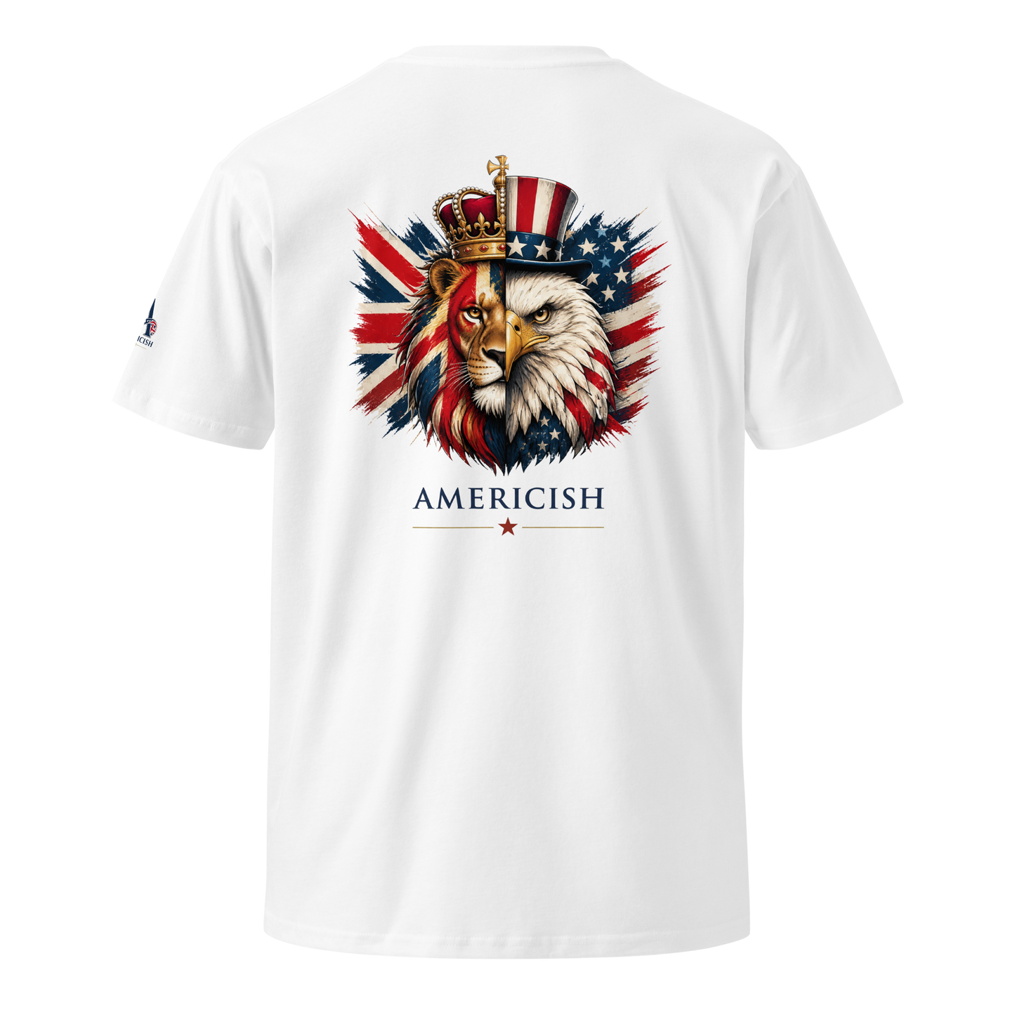 British By Birth American byChoice Unisex T-shirt Premium | Americish