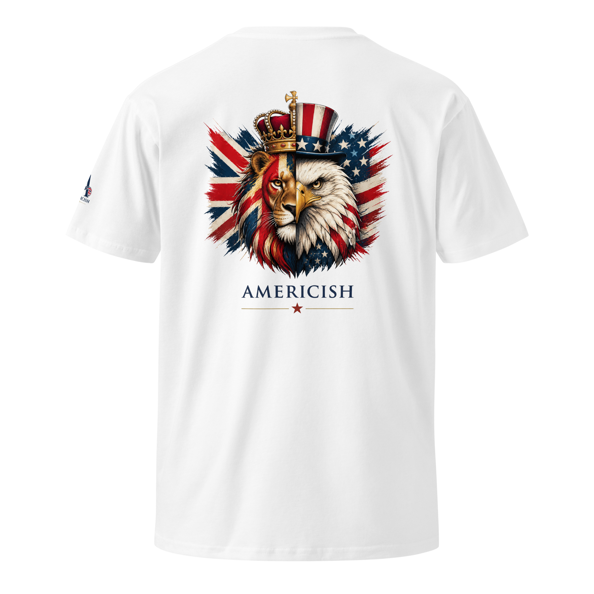 British By Birth American byChoice Unisex T-shirt Premium | Americish