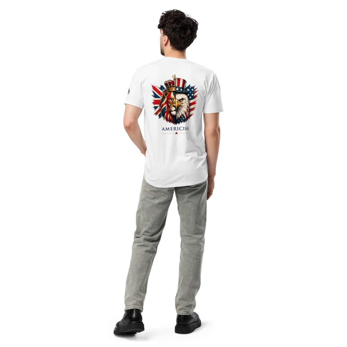 British By Birth American byChoice Unisex T-shirt Premium | Americish