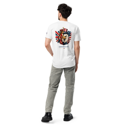 British By Birth American byChoice Unisex T-shirt Premium | Americish
