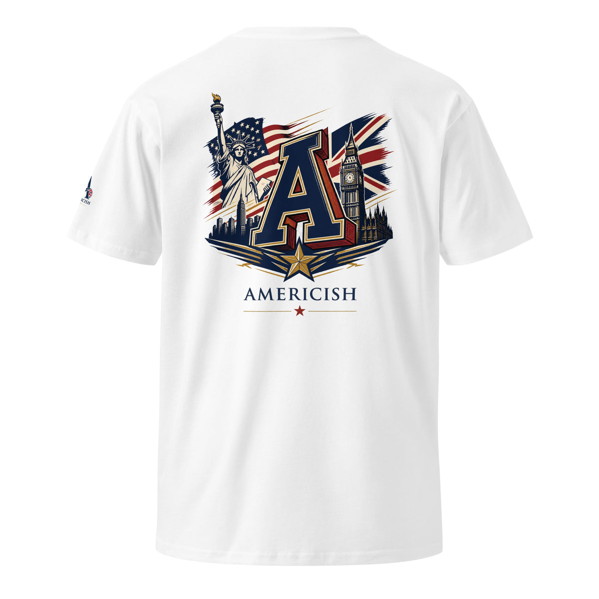 Brit by Birth American by Choice Unisex Premium T-Shirt | Americish