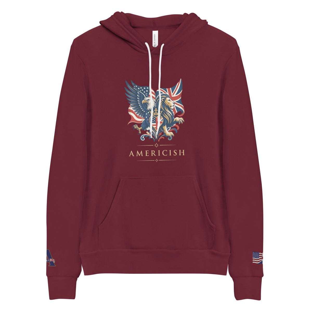 Americish Eagle & Lion Unisex hoodie | Americish