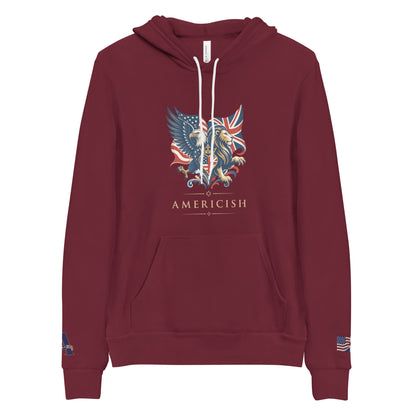 Americish Eagle & Lion Unisex hoodie | Americish
