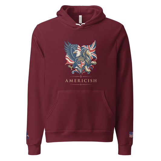 Americish Eagle & Lion Unisex hoodie | Americish