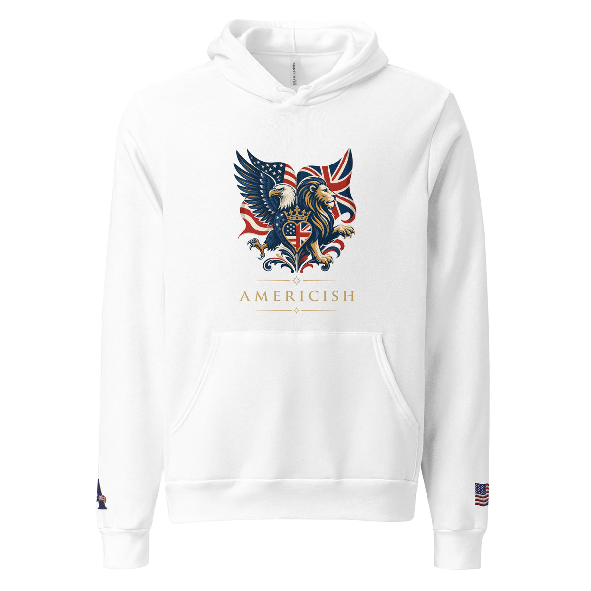 Americish Eagle & Lion Unisex hoodie | Americish