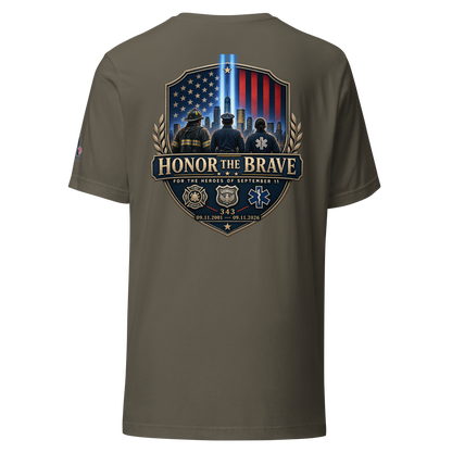 9/11-Honor the Brave Unisex t-shirt | Americish