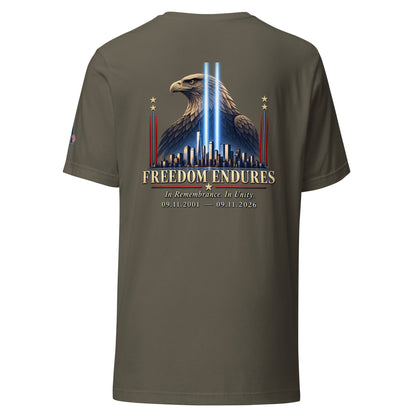9/11 Freedom Endure Unisex t-shirt | Americish