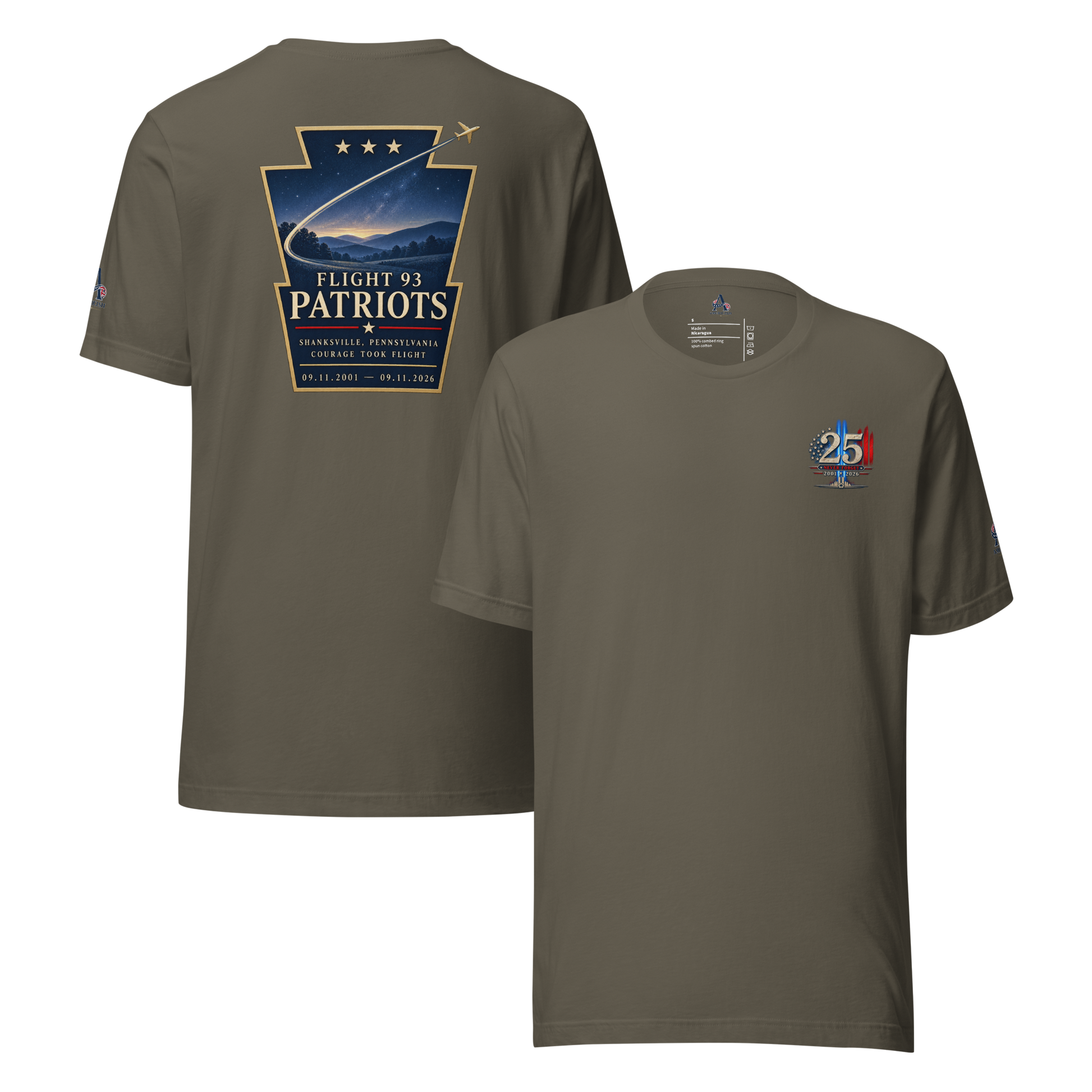 9/11-Flight 93 Patriots Unisex t-shirt | Americish