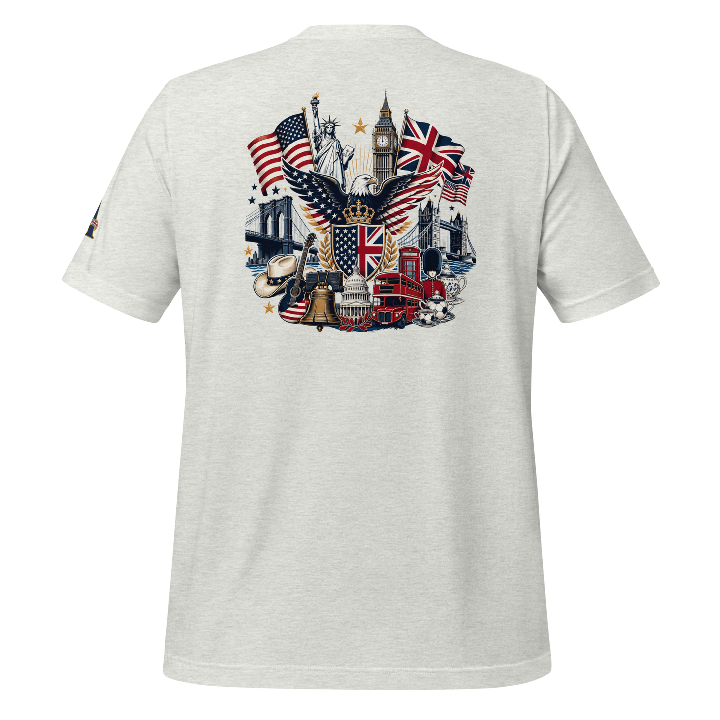 Proud-Americish & Collage Unisex T-shirt | Americish