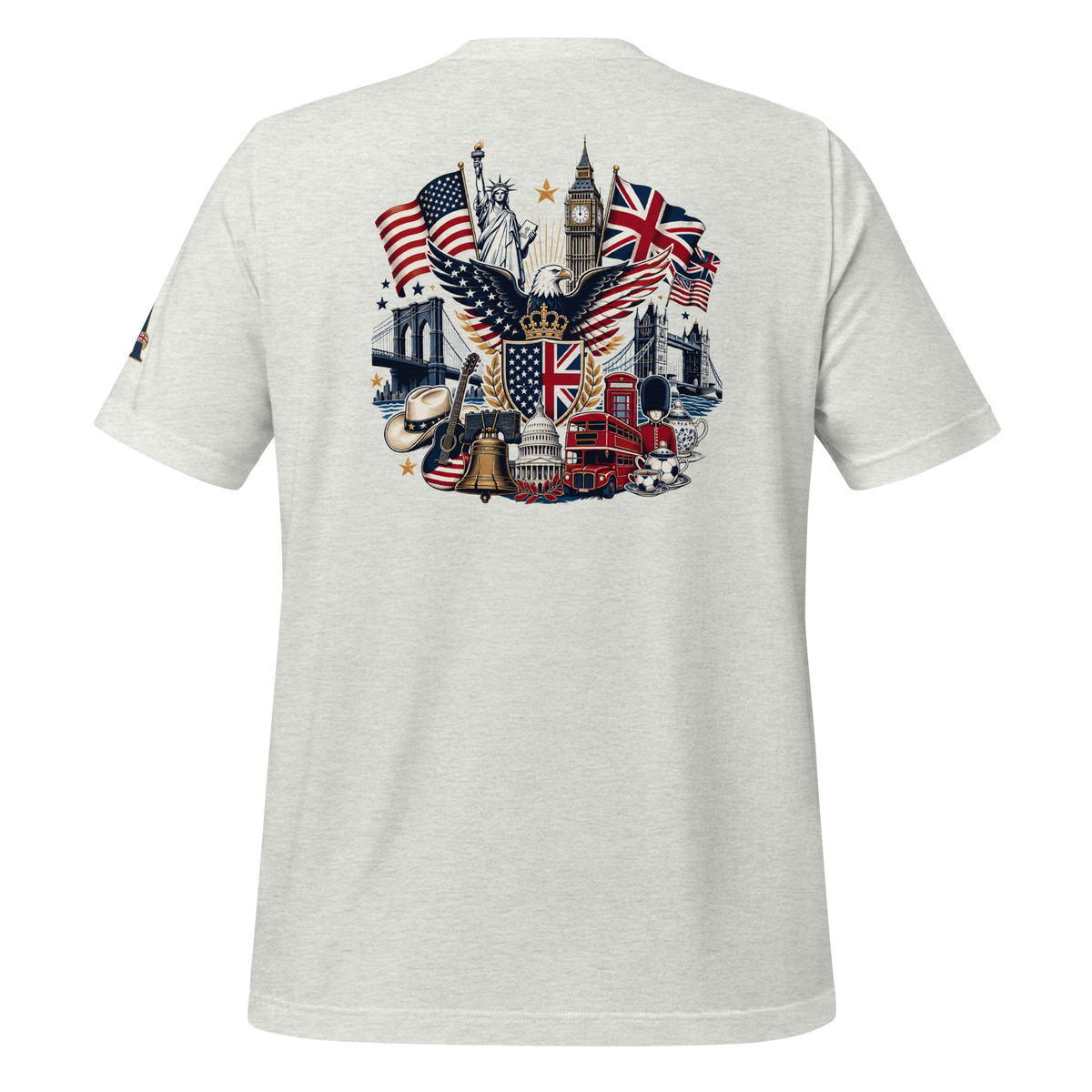 Proud-Americish & Collage Unisex T-shirt | Americish