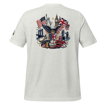 Proud-Americish & Collage Unisex T-shirt | Americish