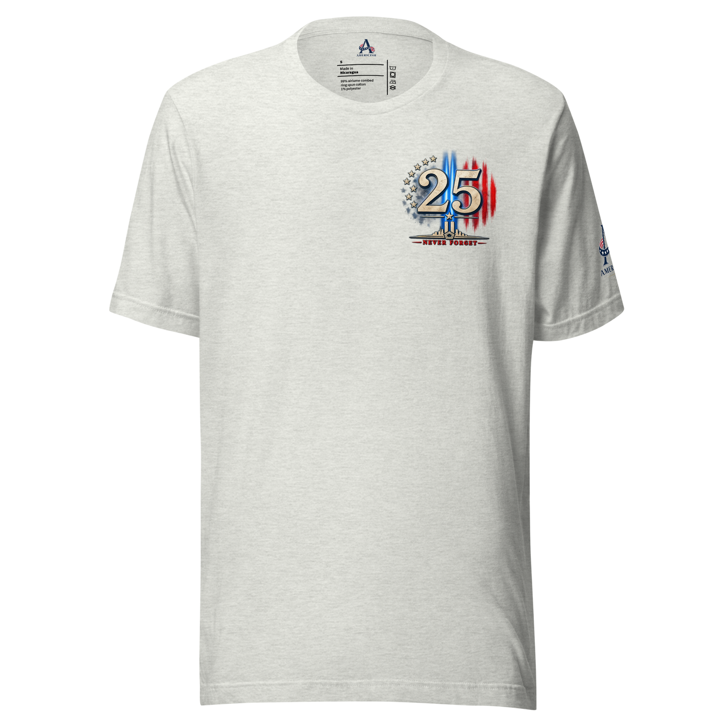 9/11-Never Forget 25 Yrs Unisex T-shirt | Americish