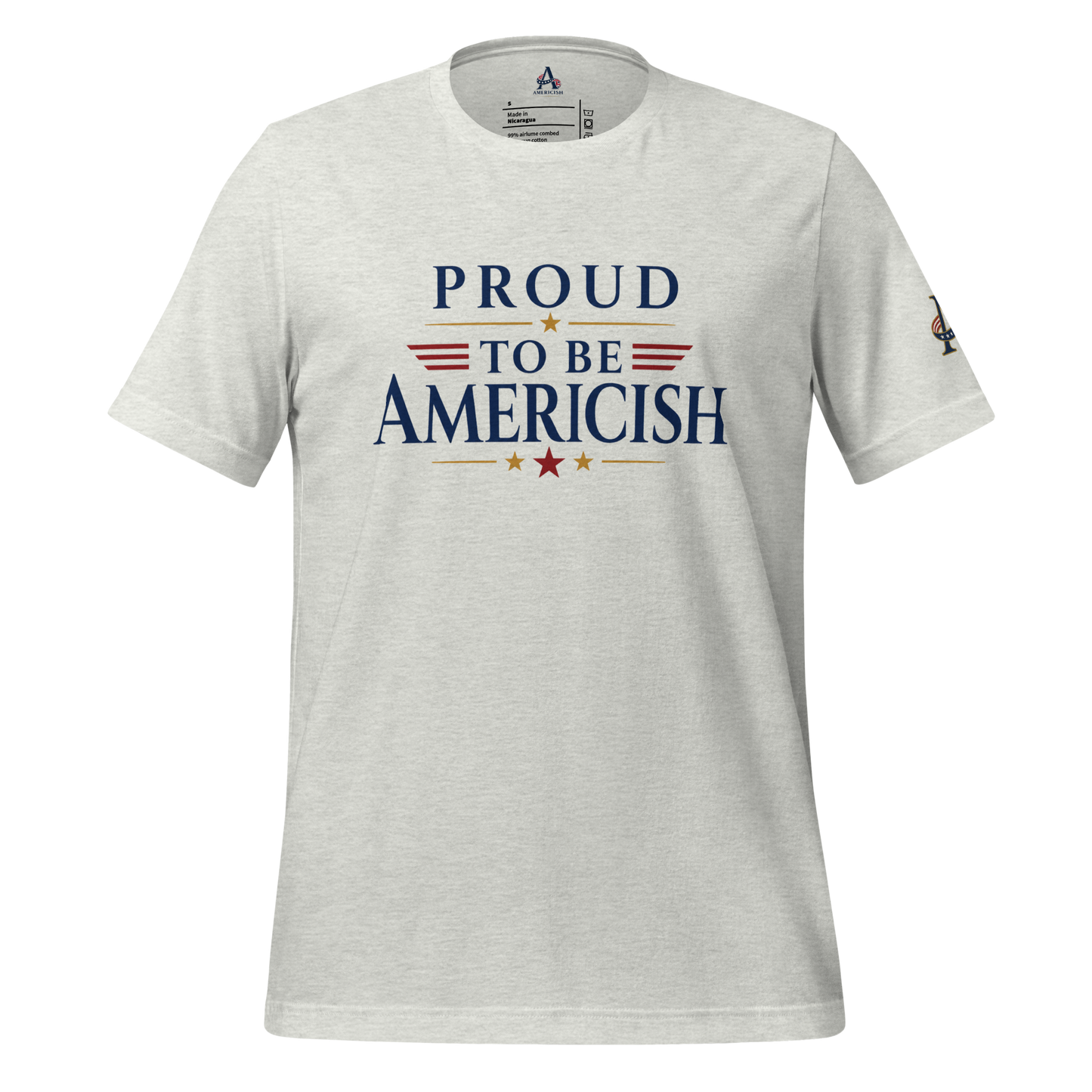 Proud-Americish & Collage Unisex T-shirt | Americish