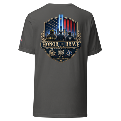 9/11-Honor the Brave Unisex t-shirt | Americish