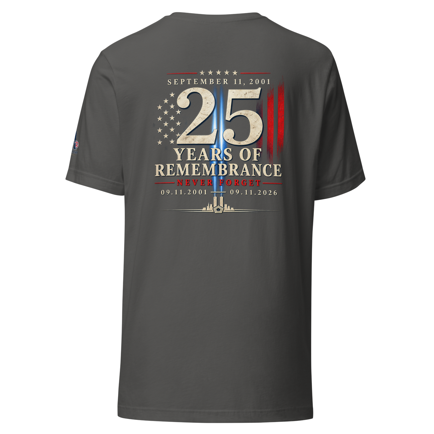 9/11-25 Yrs of Remembrance Unisex t-shirt | Americish