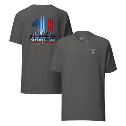 9/11 Never Forget Unisex t-shirt | Americish