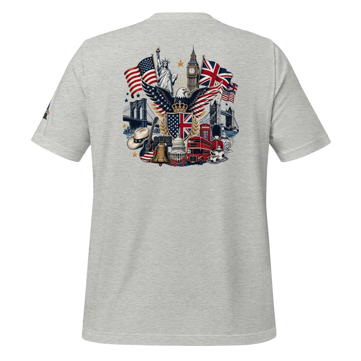 Proud-Americish & Collage Unisex T-shirt | Americish