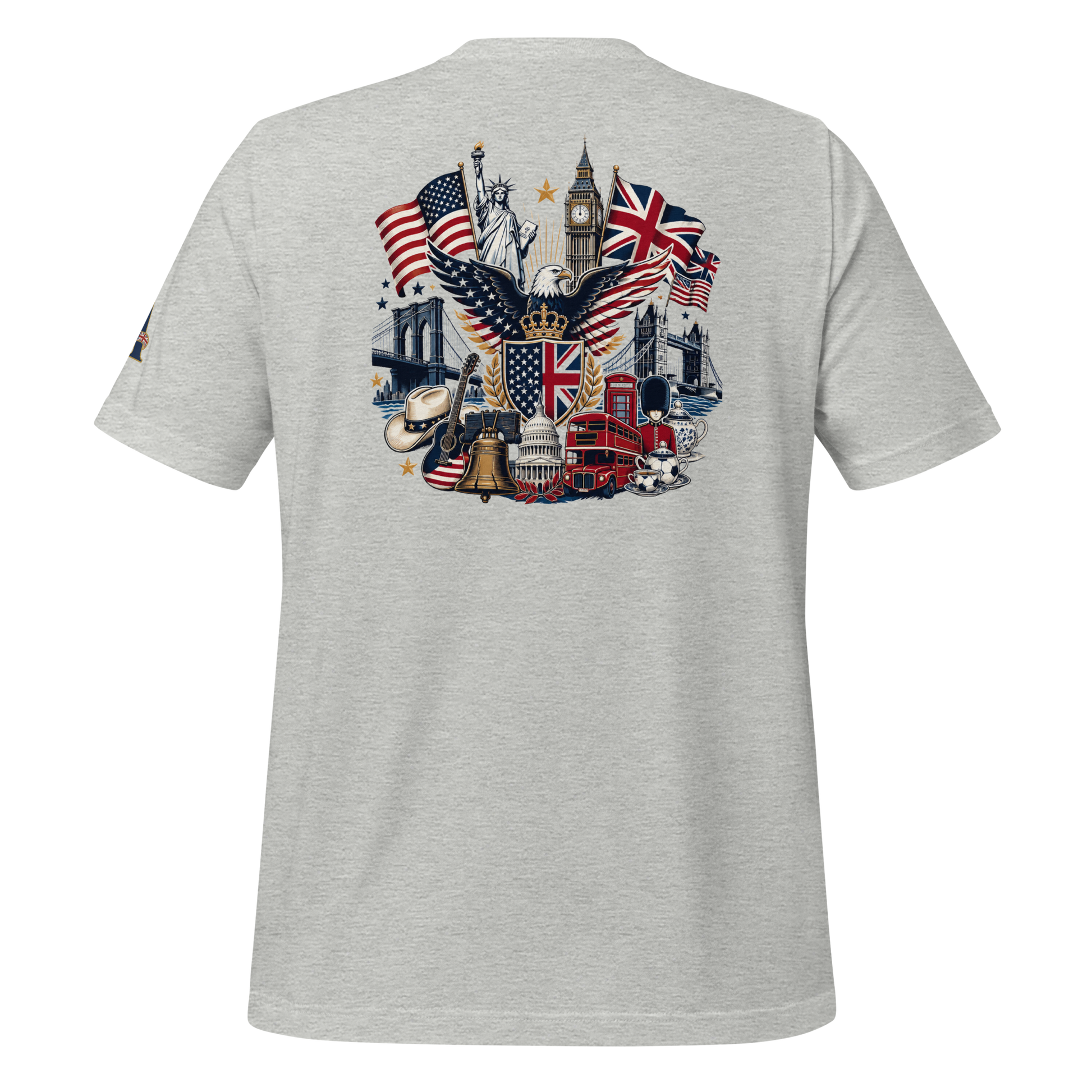 Proud-Americish & Collage Unisex T-shirt | Americish