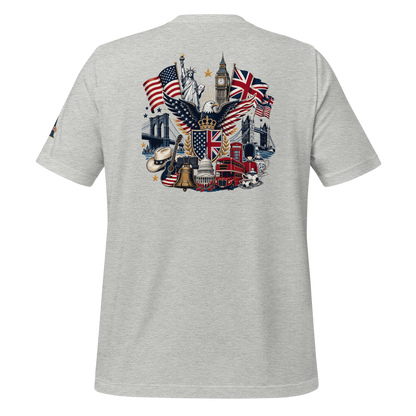Proud-Americish & Collage Unisex T-shirt | Americish