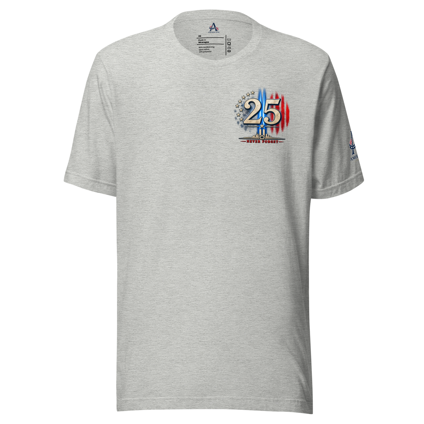 9/11-Never Forget 25 Yrs Unisex T-shirt | Americish