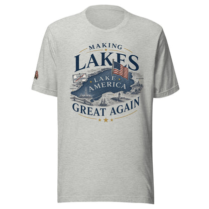 Making Lakes Great Again Map Unisex T-Shirt | Americish