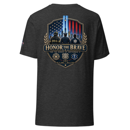 9/11-Honor the Brave Unisex t-shirt | Americish