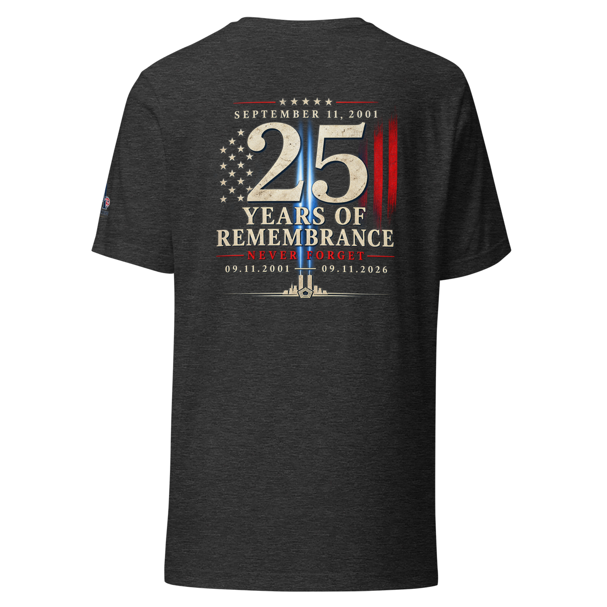 9/11-25 Yrs of Remembrance Unisex t-shirt | Americish