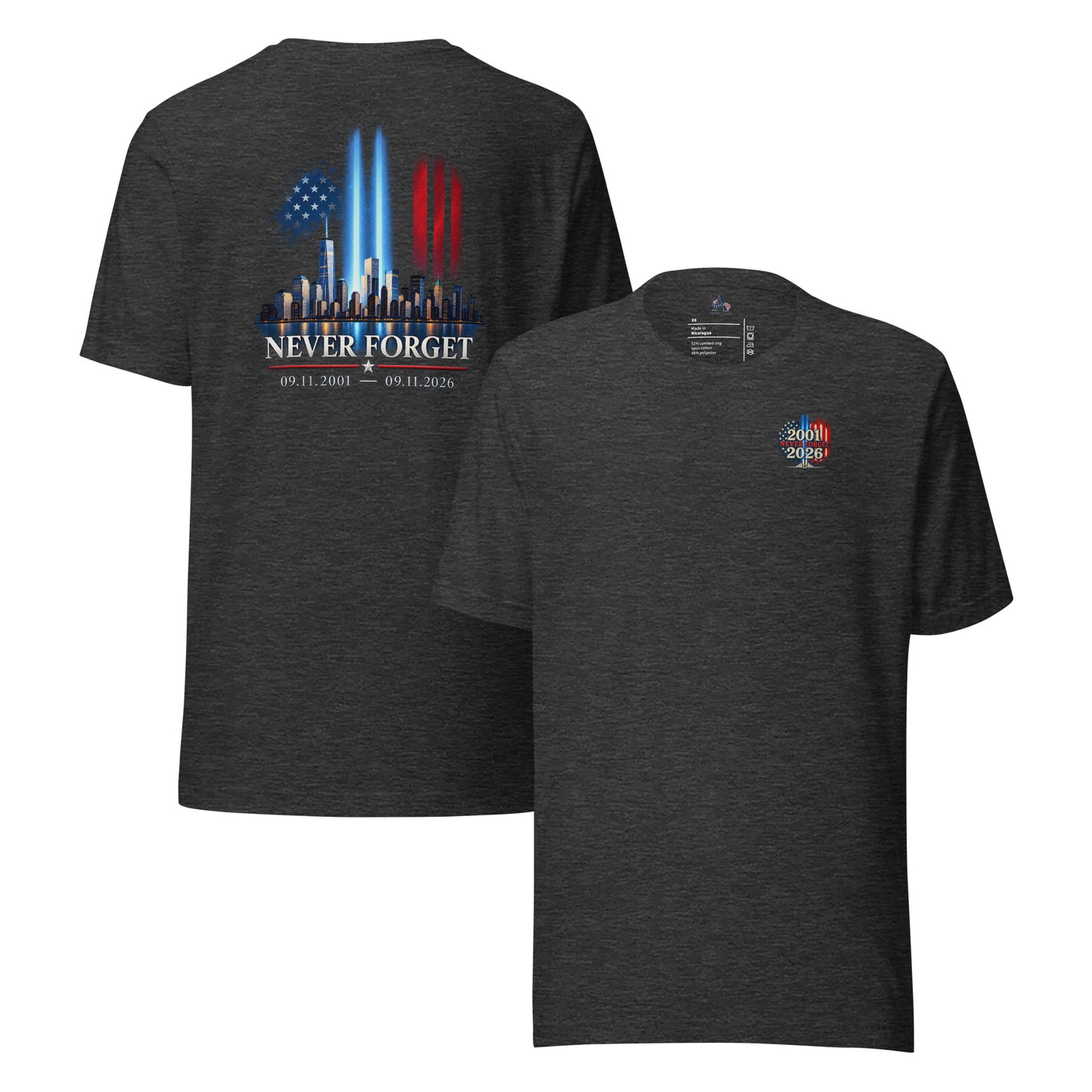 9/11 Never Forget Unisex t-shirt | Americish