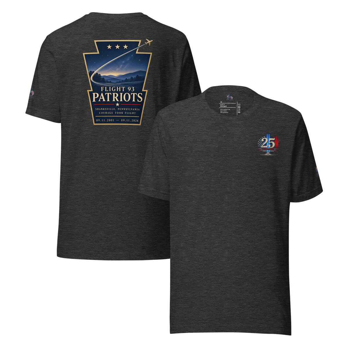9/11-Flight 93 Patriots Unisex t-shirt | Americish