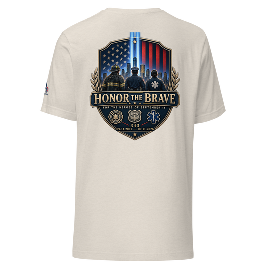 9/11-Honor the Brave Unisex t-shirt | Americish