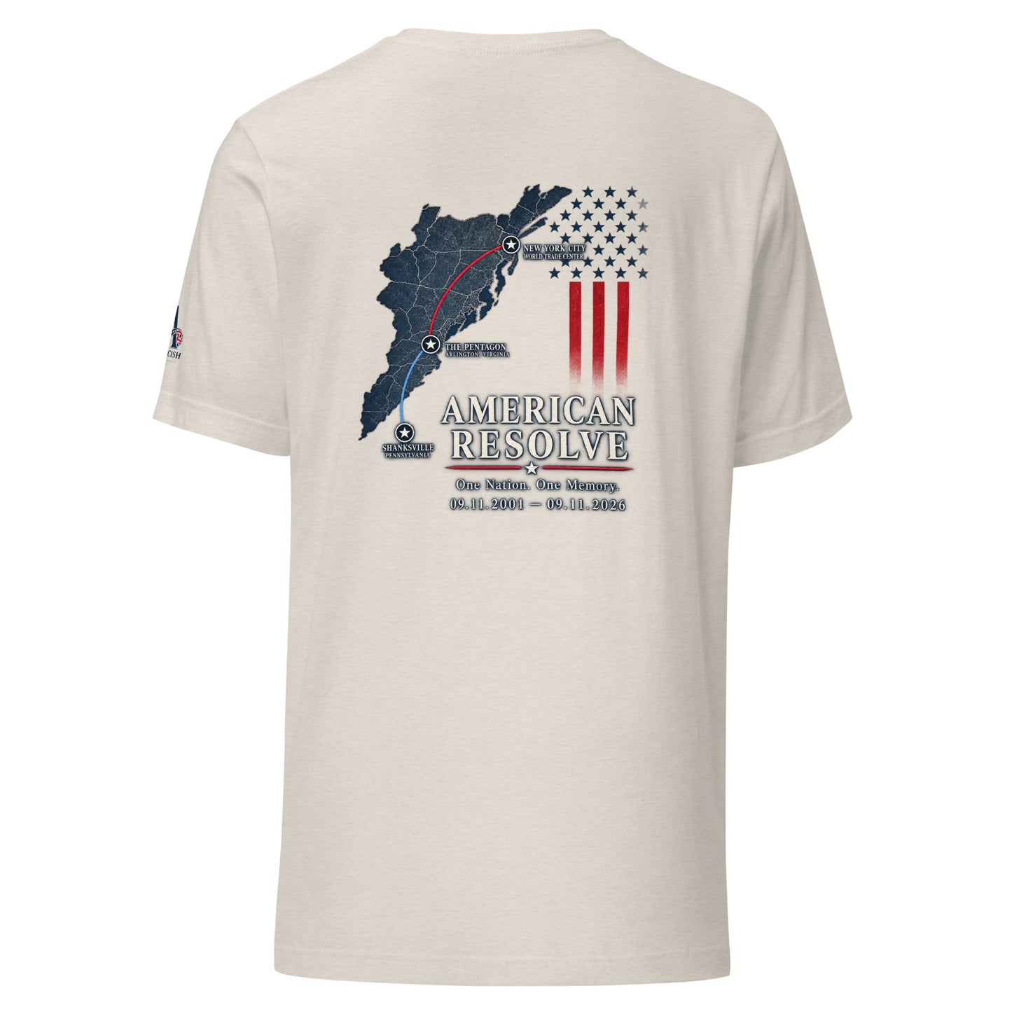 9/11-America Resolve Unisex t-shirt | Americish