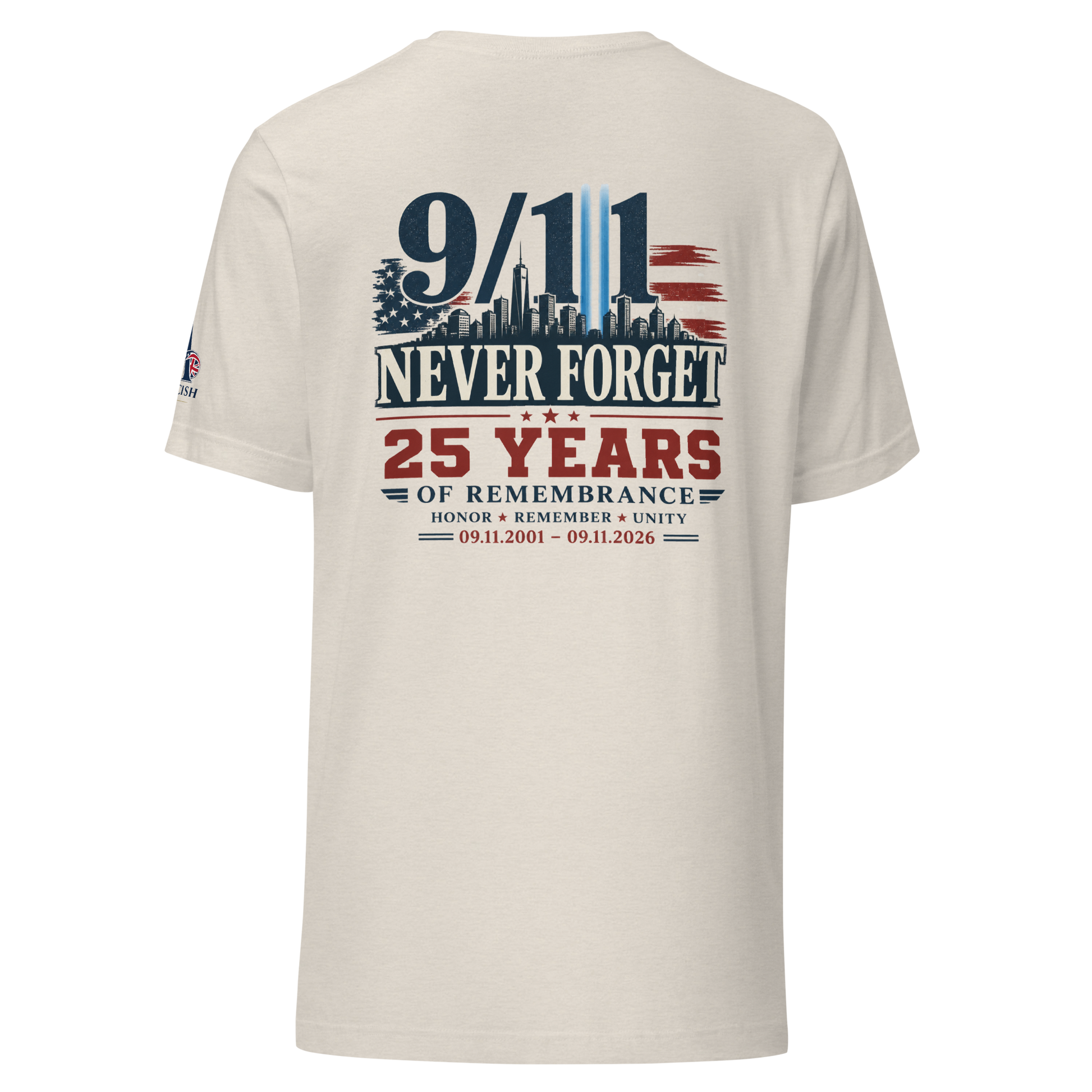 9/11-Never Forget 25 Yrs Unisex T-shirt | Americish